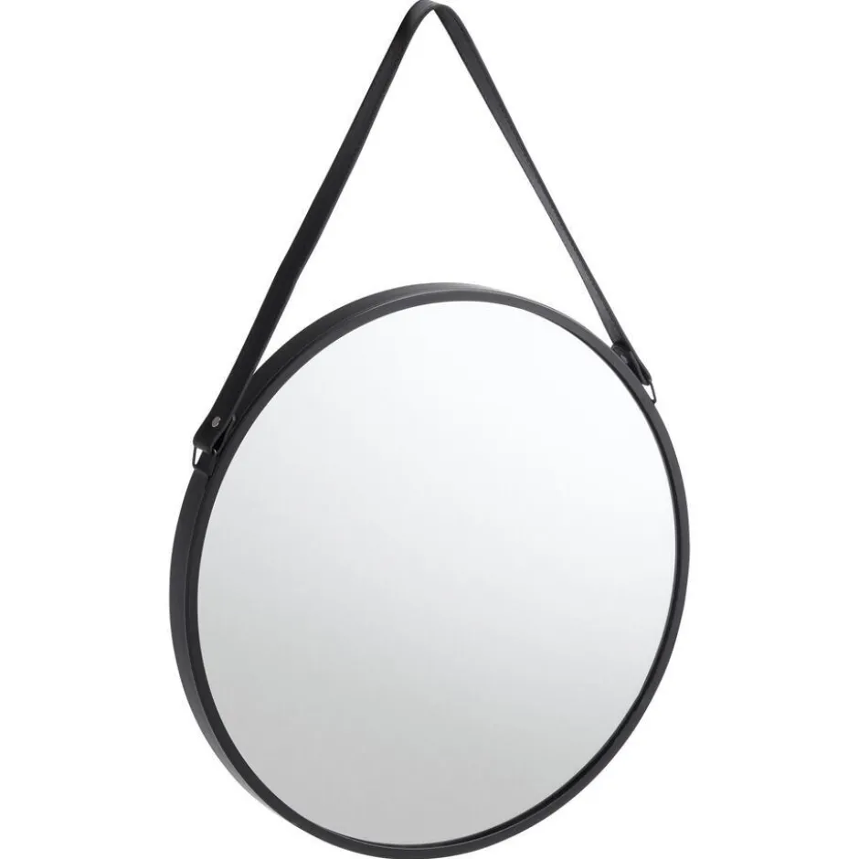 Spiegel Terlan Zwart 45 Cm|Kwantum Discount