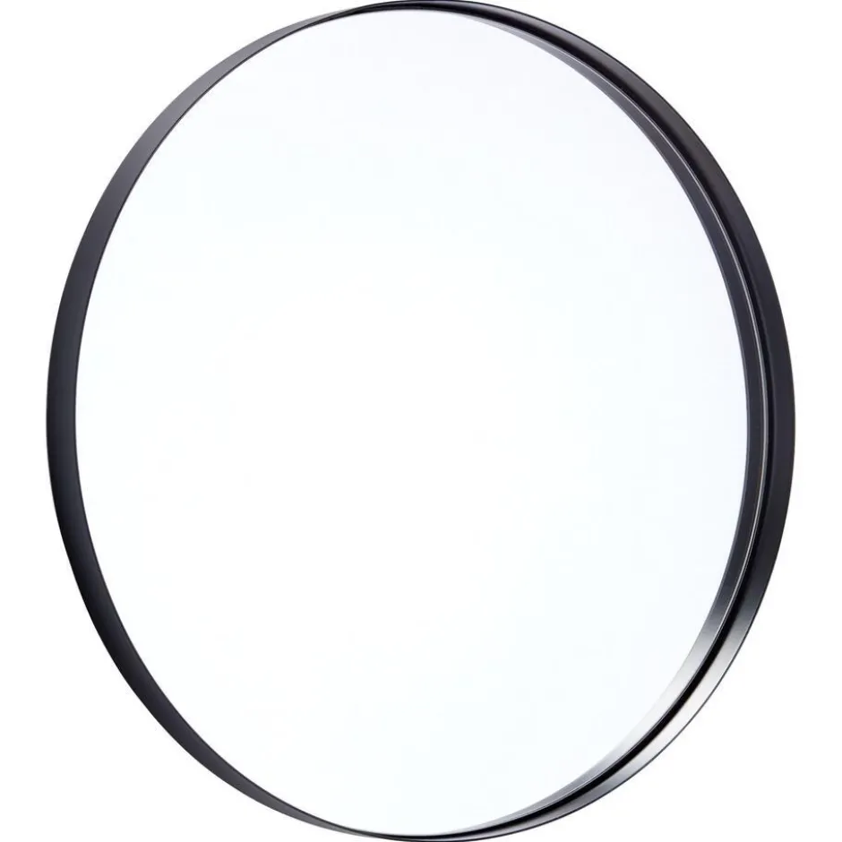 Spiegel Verona Zwart 58 Cm|Kwantum Outlet