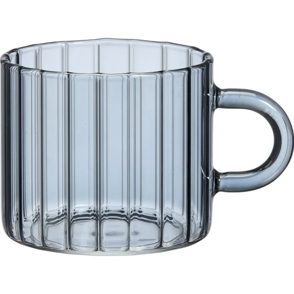 Theeglas Solo Ribbel - 260 Ml|Kwantum Discount