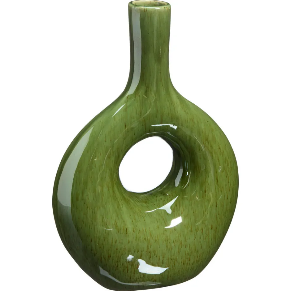Vaas Retro Groen - 18x25 Cm|Kwantum Clearance