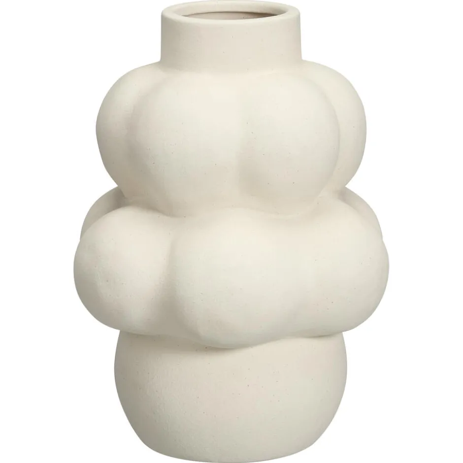 Vaas Rosetta Off-White 35 Cm|Kwantum New