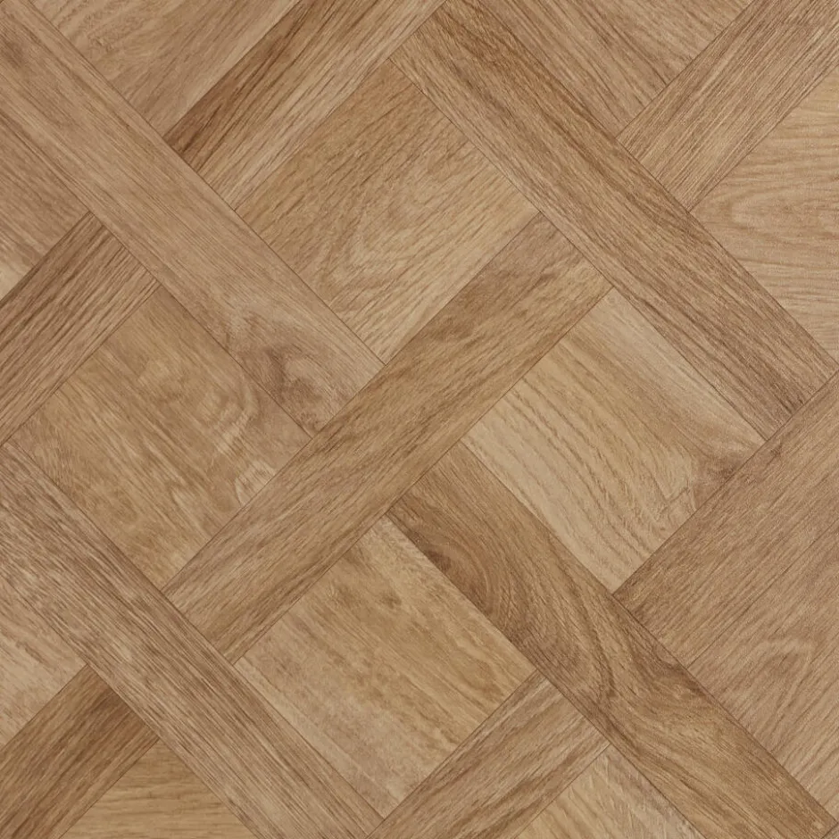 Vinyl Chino Bruin Eiken|Kwantum Clearance