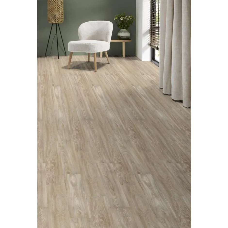Vinyl Tennessee Taupe Eiken|Kwantum Best