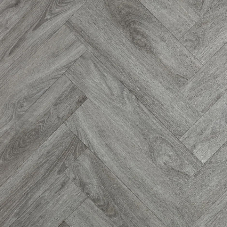 Vinyl Woodward Taupe Eiken Visgraat|Kwantum Sale