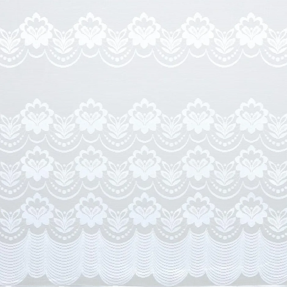 Vitrage Silvia Wit - 180 Cm|Kwantum Hot