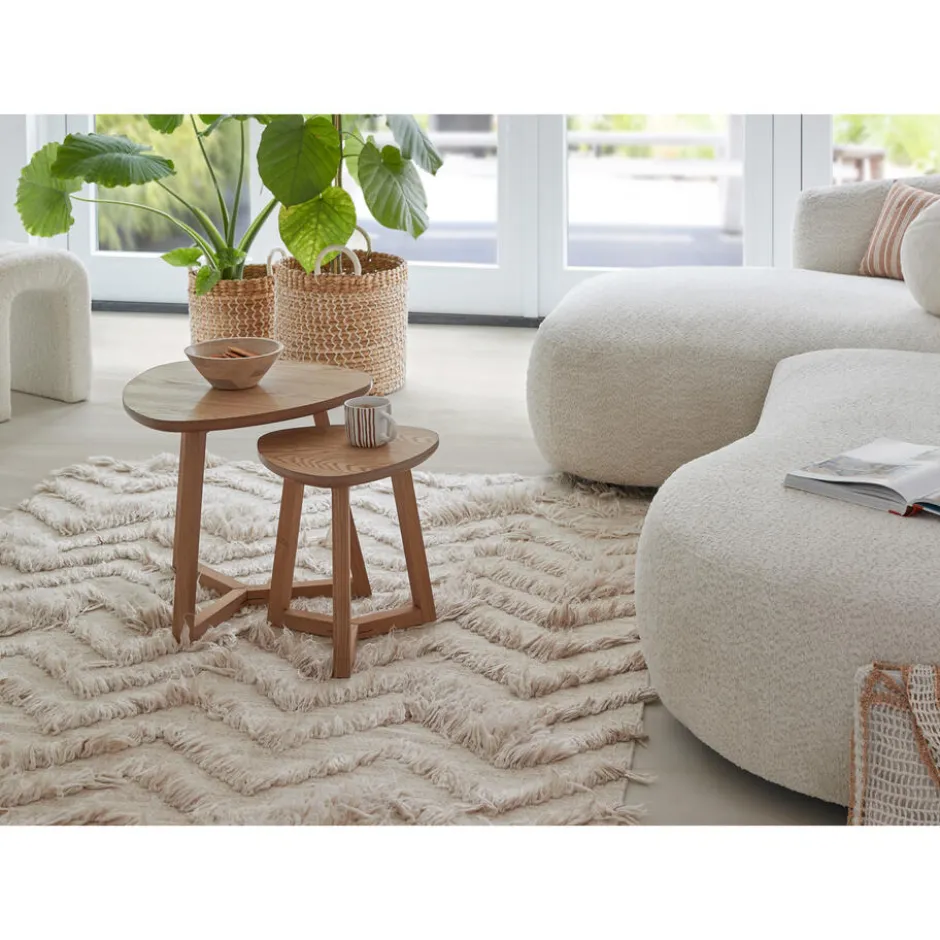 Vloerkleed Isham Beige 160x230 Cm|Kwantum Best