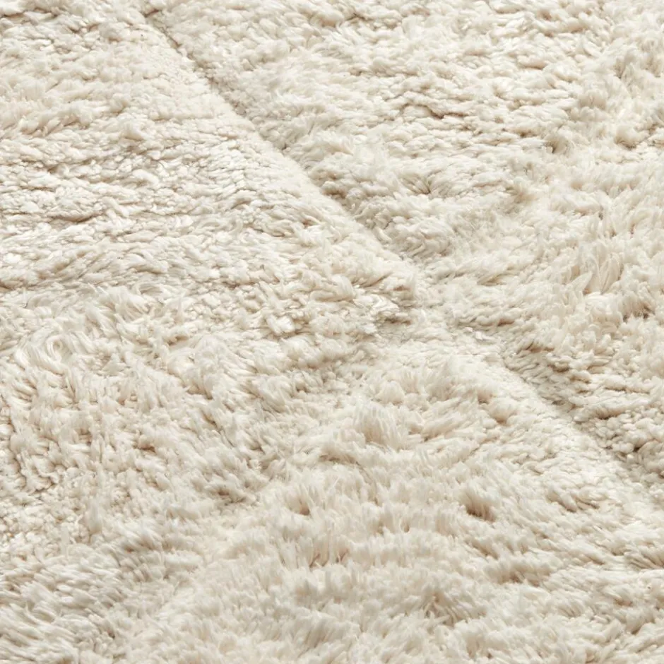 Vloerkleed Tiwi Wit 80x180 Cm|Kwantum New